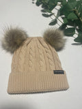 Love Always Double Pom Pom Beanie